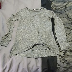 Juicy Couture Twist Tie Front Shirt